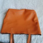 Hermes Double Sense Gold/Orange Clemence Leather Bag #KEEL-1 - Image 25