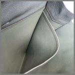 Hermes Etribelt 35 Greenish-Grey Clemence Leather with Palladium Plated Hardware #TCKY-14 - Image 29