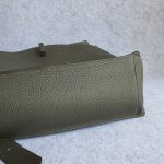 Hermes Etribelt 35 Greenish-Grey Clemence Leather with Palladium Plated Hardware #TCKY-14 - Image 15