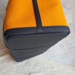 Hermes Garden Party 36cm Apricot Yellow/Blue Canvas with Negonda Leather and Palladium Hardware #TUCC-5 - Image 13