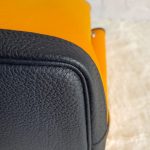 Hermes Garden Party 36cm Apricot Yellow/Blue Canvas with Negonda Leather and Palladium Hardware #TUCC-5 - Image 20