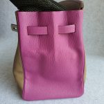 Hermes HSS Birkin 35 Etoupe/Purple Mysore Leather with Palladium Hardware #TCKY-3 - Image 7