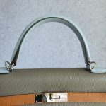 Hermes Kelly Arlequin 35 6tone Clemence Leather with Palladium Hardware #TCKY-6 - Image 19