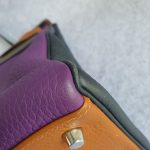 Hermes Kelly Arlequin 35 6tone Clemence Leather with Palladium Hardware #TCKY-6 - Image 15