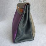 Hermes Kelly Arlequin 35 6tone Clemence Leather with Palladium Hardware #TCKY-6 - Image 8