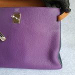 Hermes Kelly Arlequin 35 6tone Clemence Leather with Palladium Hardware #TCKY-6 - Image 5