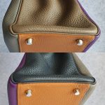 Hermes Kelly Arlequin 35 6tone Clemence Leather with Palladium Hardware #TCKY-6 - Image 18