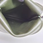 Hermes Pillow MM Mix Green Vibrato/Lambskin and Silver Hardware #TCKY-11 - Image 15