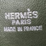 Hermes Pillow MM Mix Green Vibrato/Lambskin and Silver Hardware #TCKY-11 - Image 13