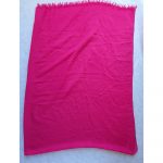 Hermes Plain H Stole Dark Pink Wool/Cashmere #TCOR-5 - Image 2