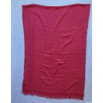 Hermes Plain H Stole Red Wool/Cashmere #TCOR-3 - Image 7