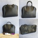 LV Alma MM M5289N Black Electric Epi Vernis Leather with Silver Hardware #KELC-1 - Image 2