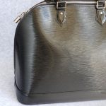 LV Alma MM M5289N Black Electric Epi Vernis Leather with Silver Hardware #KELC-1 - Image 3