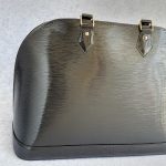 LV Alma MM M5289N Black Electric Epi Vernis Leather with Silver Hardware #KELC-1 - Image 5