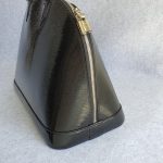 LV Alma MM M5289N Black Electric Epi Vernis Leather with Silver Hardware #KELC-1 - Image 8