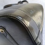 LV Alma MM M5289N Black Electric Epi Vernis Leather with Silver Hardware #KELC-1 - Image 15