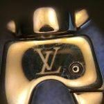 LV Leather Strap with Gold Hardware #YECR-16 - Image 6