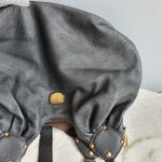 LV Mahina XL Shoulder Bag Black Leather with Gold Hardware #YTSS-1 - Image 4