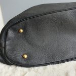 LV Mahina XL Shoulder Bag Black Leather with Gold Hardware #YTSS-1 - Image 10