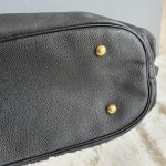 LV Mahina XL Shoulder Bag Black Leather with Gold Hardware #YTSS-1 - Image 11