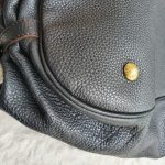 LV Mahina XL Shoulder Bag Black Leather with Gold Hardware #YTSS-1 - Image 14