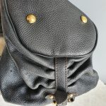 LV Mahina XL Shoulder Bag Black Leather with Gold Hardware #YTSS-1 - Image 16