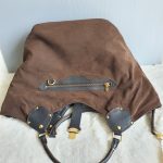 LV Mahina XL Shoulder Bag Black Leather with Gold Hardware #YTSS-1 - Image 35