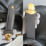 LV Mahina XL Shoulder Bag Black Leather with Gold Hardware #YTSS-1 - Image 19