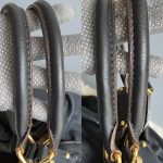 LV Mahina XL Shoulder Bag Black Leather with Gold Hardware #YTSS-1 - Image 23