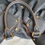LV Mahina XL Shoulder Bag Black Leather with Gold Hardware #YTSS-1 - Image 26