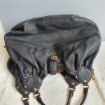 LV Mahina XL Shoulder Bag Black Leather with Gold Hardware #YTSS-1 - Image 2