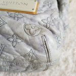 LV Olympe Nimbus GM Grey/Blue Leather With Gold Hardware #CCLK-1 - Image 11