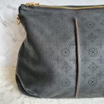LV Selene MM Black Mahina Calf Leather with Gold Hardware Bag #TUCT-3 - Image 4