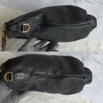 LV Selene MM Black Mahina Calf Leather with Gold Hardware Bag #TUCT-3 - Image 7