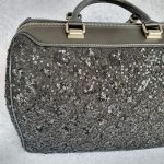 LV Speedy Sunshine Express 30cm Black Monogram Sequins with Leather and Antique Silver Hardware #TCRE-3 - Image 5
