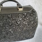 LV Speedy Sunshine Express 30cm Black Monogram Sequins with Leather and Antique Silver Hardware #TCRE-3 - Image 6
