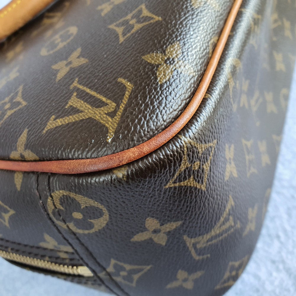 LV Trouville Bag Monogram Canvas with Leather and Gold Hardware