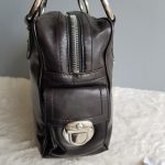 Marc Jacobs Shoulder Bag Black Leather With Silver Hardware #CLYS-A36 - Image 10