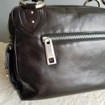 Marc Jacobs Shoulder Bag Black Leather With Silver Hardware #CLYS-A36 - Image 3