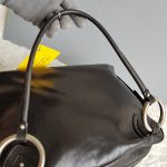 Marc Jacobs Shoulder Bag Black Leather With Silver Hardware #CLYS-A36 - Image 23