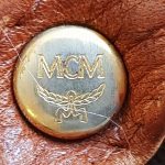 MCM Bucket Bag Brown Visetos Coated Canvas With Leather And Gold Hardware #STCT-2 - Image 11