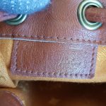 MCM Bucket Bag Brown Visetos Coated Canvas With Leather And Gold Hardware #STCT-2 - Image 12