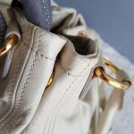 Miu Miu Bag Light Cream Calf Leather With Gold Hardware #UREE-1 - Image 17