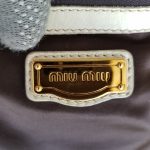 Miu Miu Bag Light Cream Calf Leather With Gold Hardware #UREE-1 - Image 28