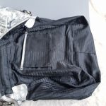 Prada 2way Bag Metallic Silver Lambskin With Saffiano Leather And Silver Hardware #CEOL-43 - Image 44