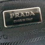 Prada 2way Bag Metallic Silver Lambskin With Saffiano Leather And Silver Hardware #CEOL-43 - Image 32