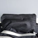 Prada 2way Bag Metallic Silver Lambskin With Saffiano Leather And Silver Hardware #CEOL-43 - Image 37