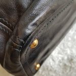 Prada Tote Black Calf Leather With Gold Hardware #YTYC-6 - Image 22