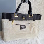 Prada Tote Black Calf Leather With Gold Hardware #YTYC-6 - Image 38
