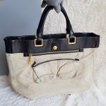 Prada Tote Black Calf Leather With Gold Hardware #YTYC-6 - Image 37